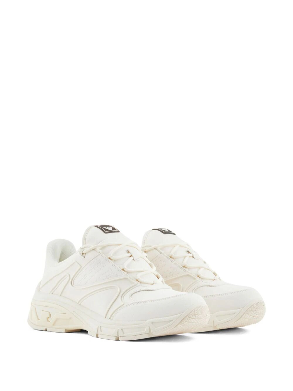 EMPORIO ARMANI PANELLED CHUNKY SNEAKERS