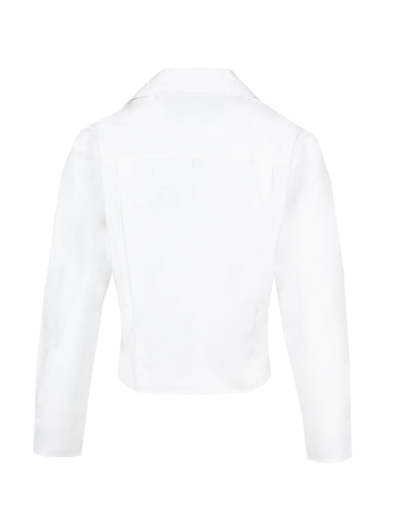 GAUGE81 CABOS CROPPED COTTON SHIRT