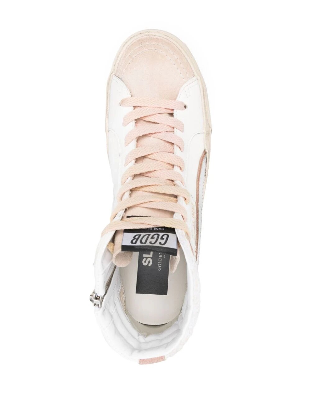 GOLDEN GOOSE SLIDE HIGH-TOP SNEAKERS