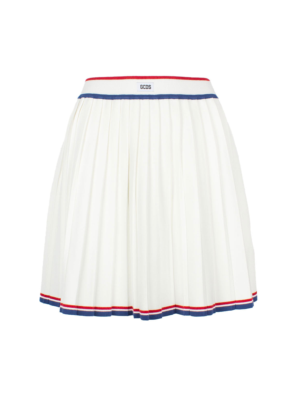 GCDS PLEATED KNIT SKIRT