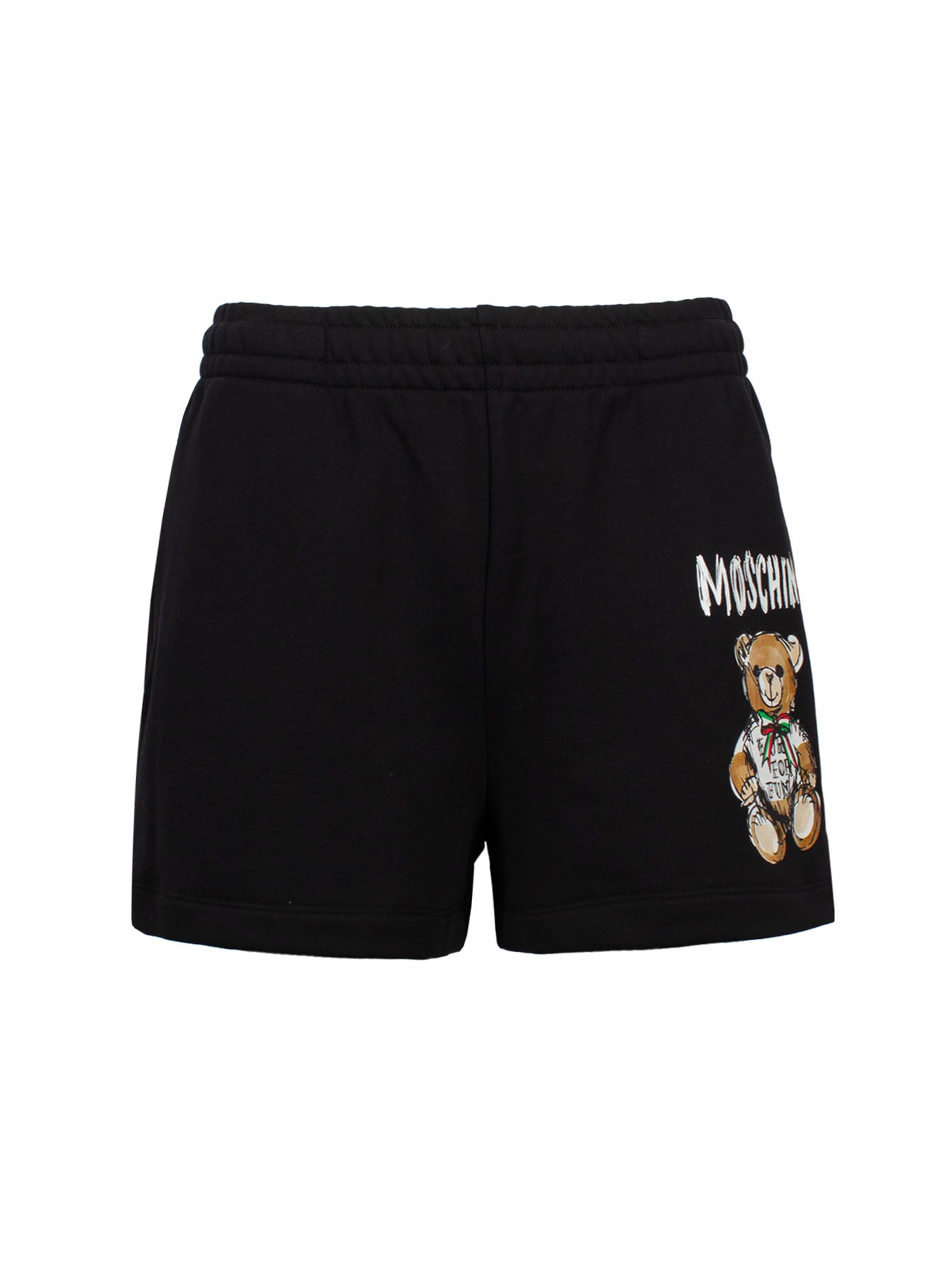 MOSCHINO TEDDY BEAR-PRINT COTTON SHORTS