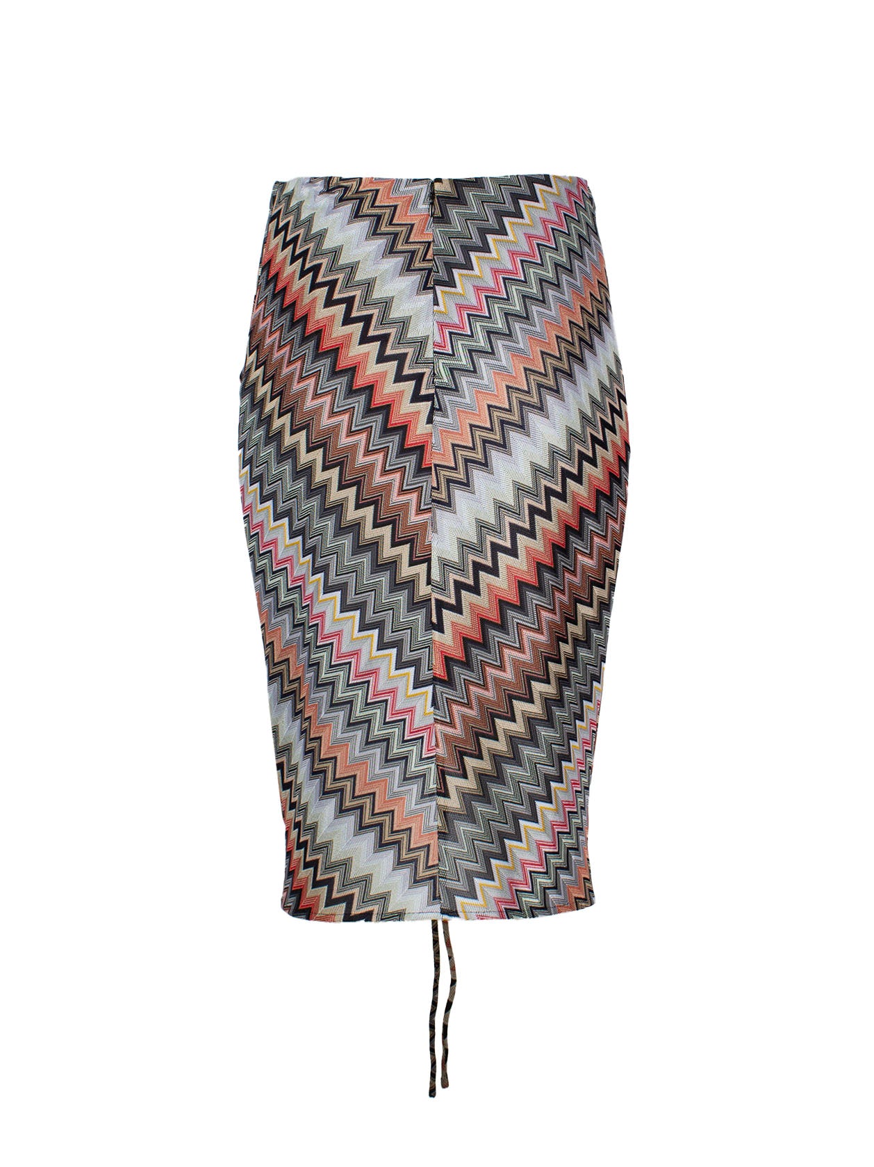 MISSONI ZIGZAG-PATTERN MIDI SKIRT