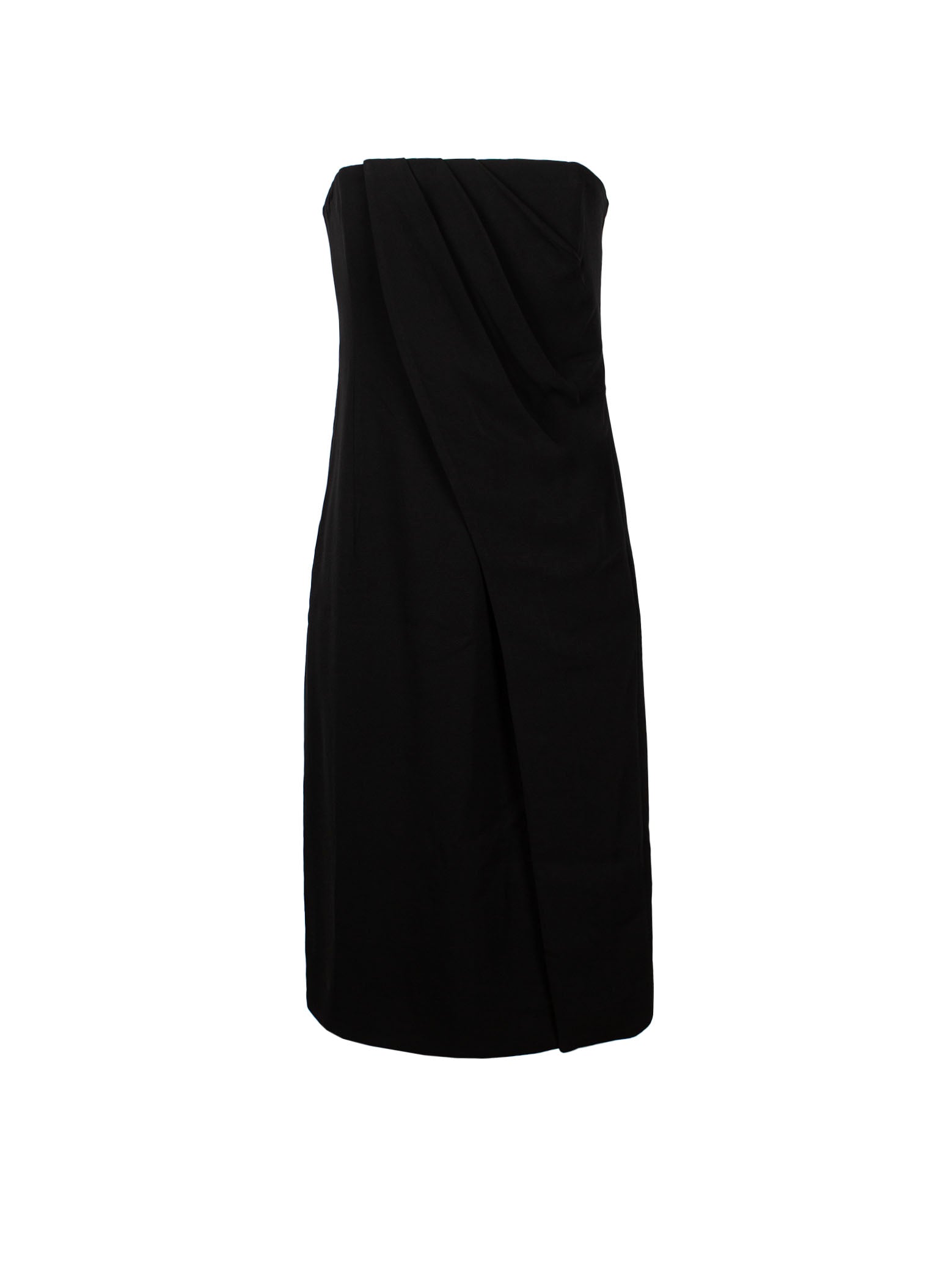 ANINE BING HALLE DRAPED MIDI DRESS